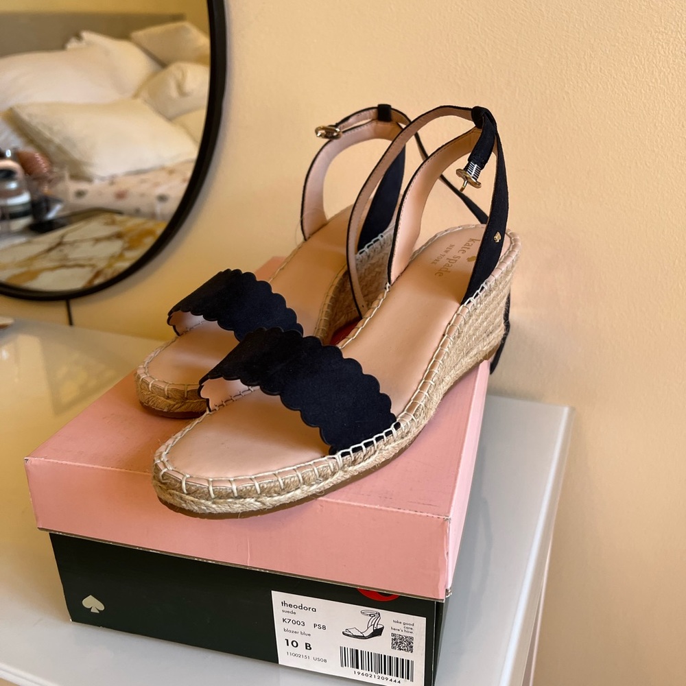 NIB Kate Spade Theodora Wedges